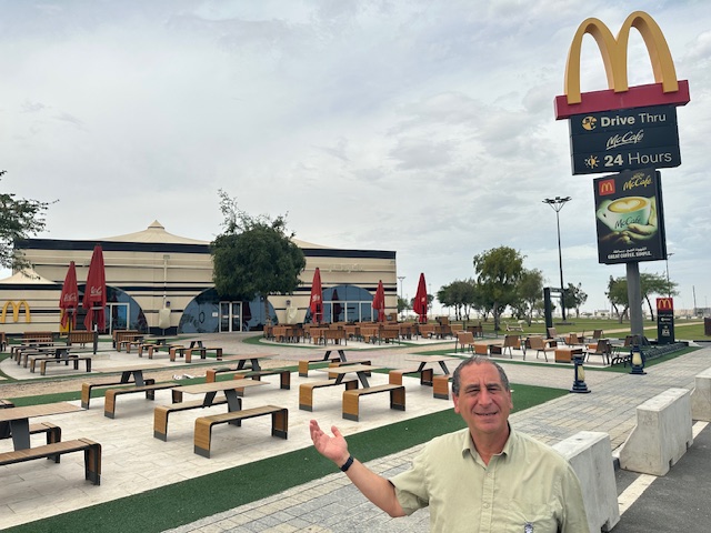 At the Qatar McDonald's, they convicted the Hamburglar of theft and cut off his hand.