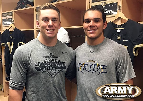 TBT: When NFLer Jon Rhattigan committed to Army West Point Ironically, the @GoBlackKnights photo shows #ArmyFootball teammates and two former Black Knight LBs who are currently NFLers ... Cole Christiansen & Jon Rhattigan bit.ly/3kD1nUF