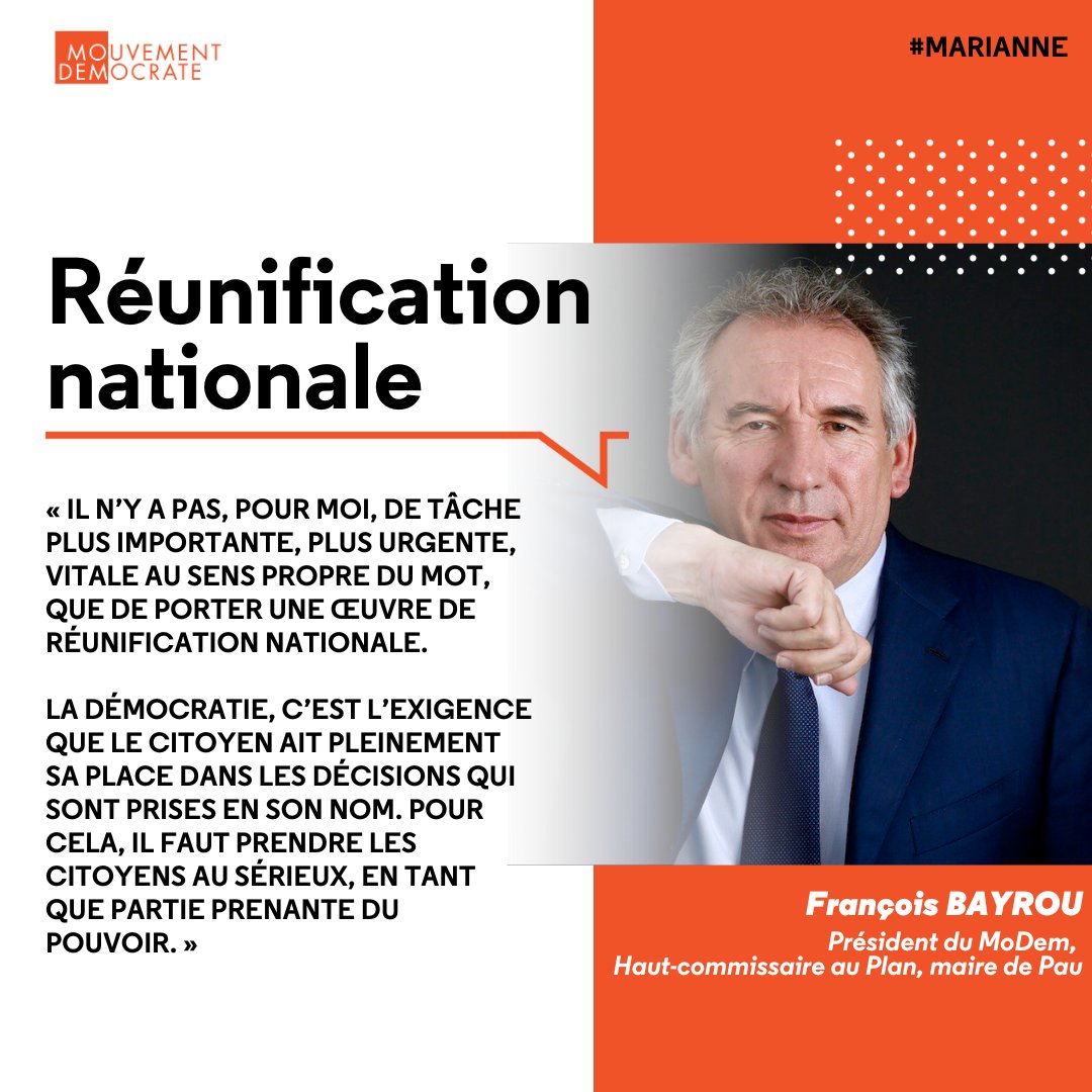 💬 “Notre société vit un drame de long cours. C’est la rupture toujours plus profonde entre la base de la société, ceux qui sont le pays et le font vivre, et le prétendu sommet.” 📰 Retrouvez mon entretien dans @MarianneleMag 👉 marianne.net/politique/fran…