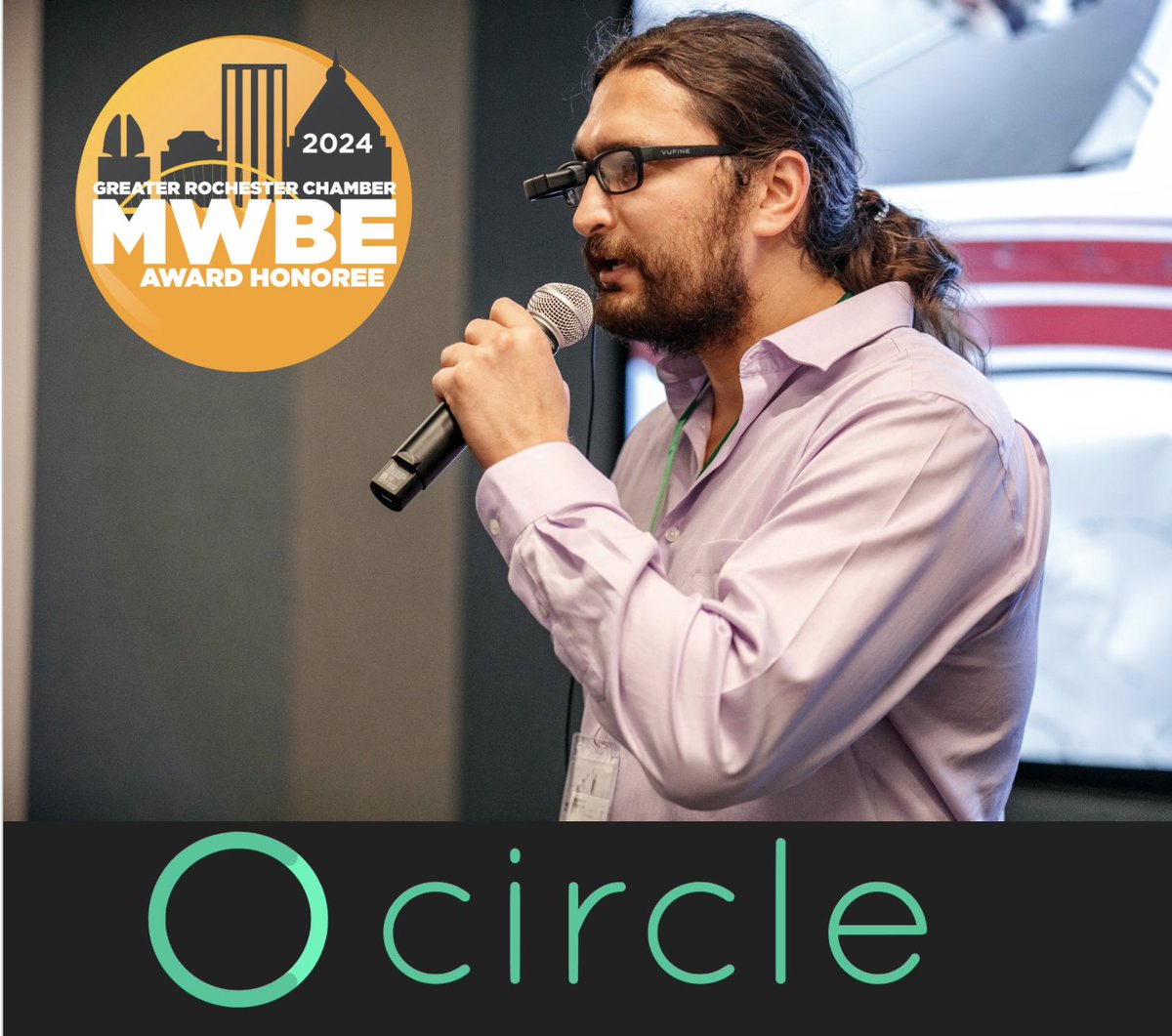 .@circleoptics is honored to be included in the 
Top 50 Greater Rochester Chamber MWBE Award honorees. 
Thank you @RochesterChambr @BobDuffyROC @VisitRochester @LuminateROC @nextcorps @GRERochesterBiz we love building our team in #GreaterROC