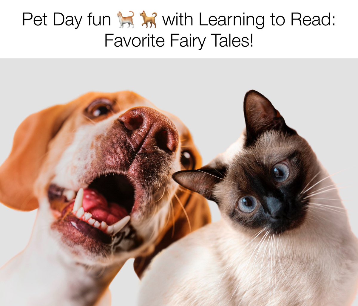 Pet day fun! 🐈 🐶 christiansforever.com/pet-day/#Natio… #nationalpet #ldskidsbookstore #pets #reading #kidsbooks #kidsaudiobooks
