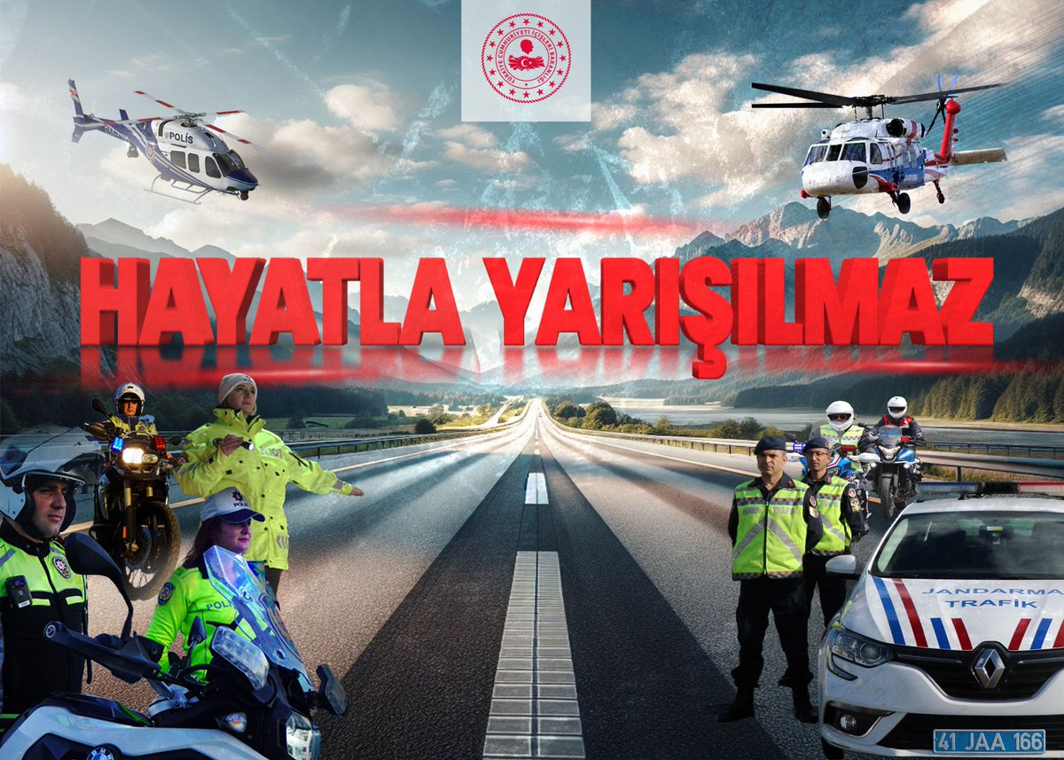 Kıymetli Vatandaşlarımız; 📌Bayram sevincimizin hüzne, acıya dönüşmemesi için, 📌Sevdiklerimize sağ salim kavuşabilmek için, 📌Lütfen; Yolculuklarda Trafik Kurallarına Uyalım, Uymayanları Uyaralım. 𝗨 𝗡 𝗨 𝗧 𝗠 𝗔 𝗬 𝗔 𝗟 𝗜 𝗠 ❗️ Trafik Kurallarına Uymak, Yaşama Sımsıkı…