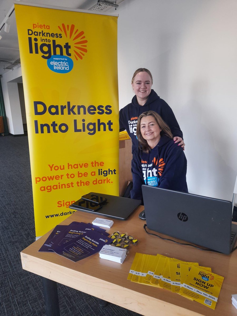 Fantastic day at the Clayton Hotel Leopardstown for our @SandyfordBID Registration Day. Thank you to all the staff at the @ClaytonHotel Join us for the most important sunrise of the year at - darknessintolight.ie/BC6E3B Proudly supported by @ElectricIreland