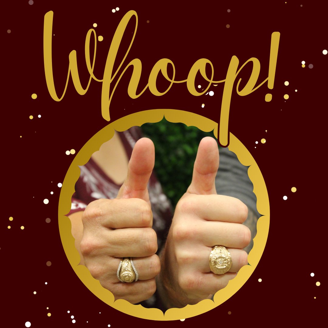 Congratulations to all the Ags receiving their Aggie Ring this week! You BTHO'd 90 hours and brought home the gold! 🎉
