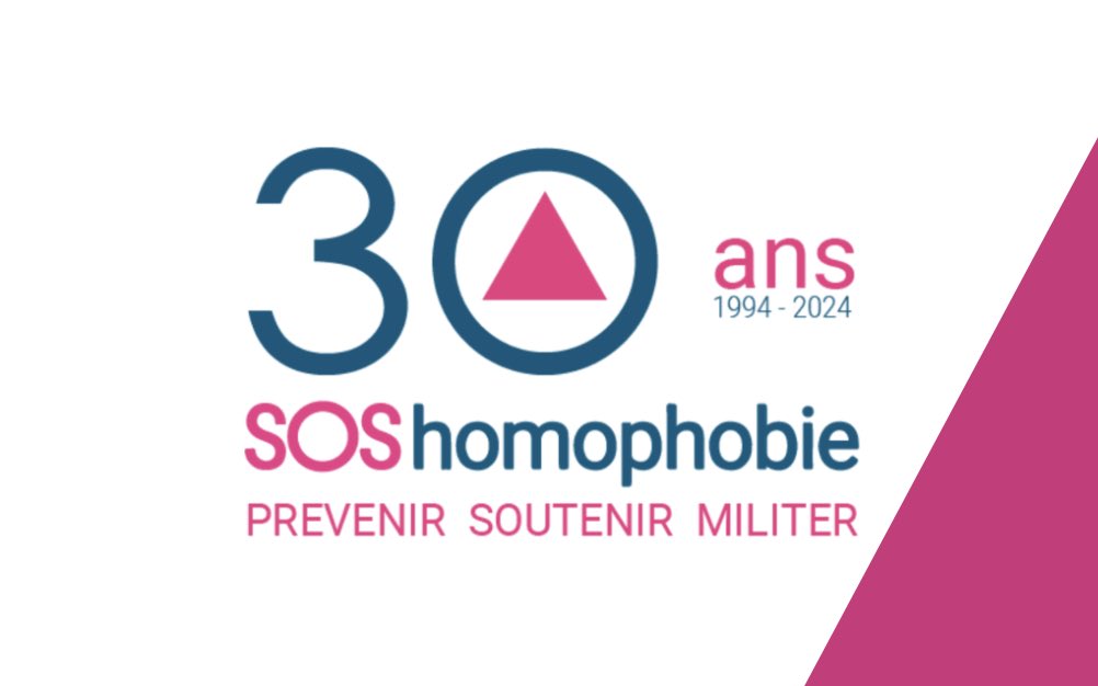 Il y a exactement 30 ans aujourd’hui, dans une France frappée de plein fouet par le SIDA, @SOShomophobie voyait le jour : une 20e de bénévoles et une ligne d’écoute destinée à soutenir les victimes d’#homophobie. 30 ans plus tard, SOS homophobie est devenue une des plus grandes…