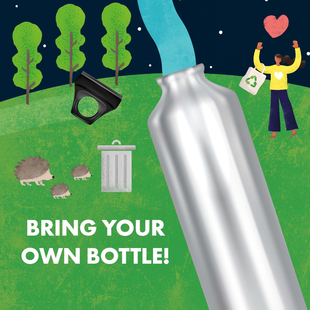 🌍 This month's Good For The Planet Message:  

Small changes …   

Try to make small changes to help reduce waste. Use a refillable water bottle instead of drinking bottled water.♻️  

Embrace sustainability and reduce waste. Together, we can make a difference!
