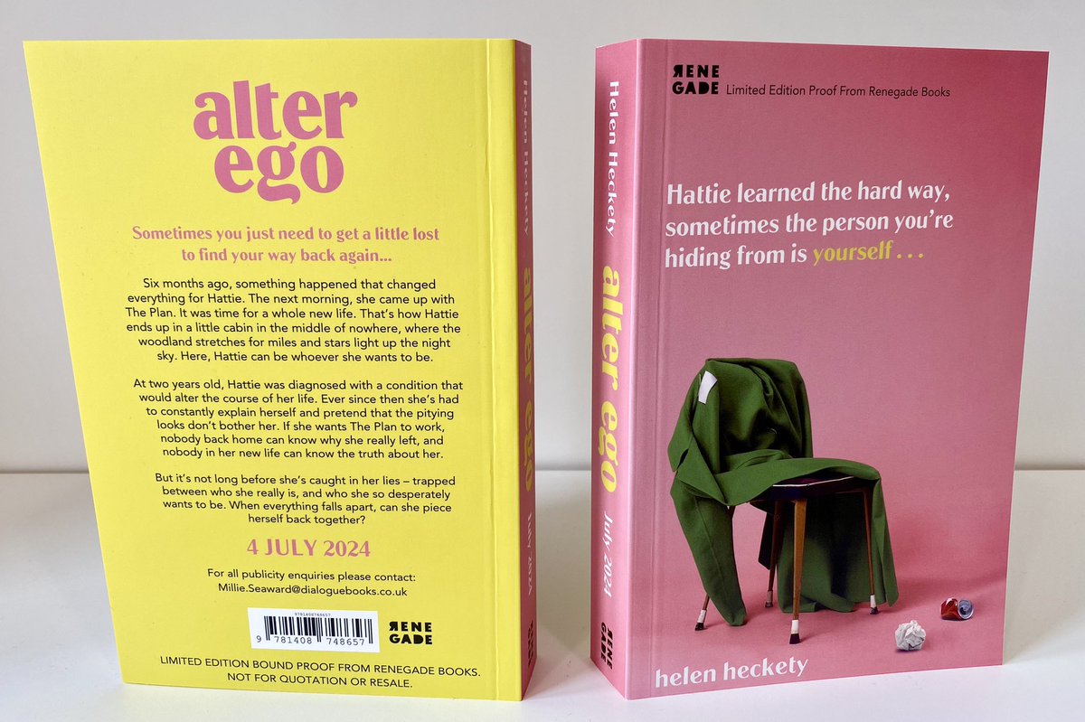 Do you have a disability/chronic illness? Are you fed up of never seeing yourself in the pages of your favourite books? This is me + this is one of the reasons I’m publishing Alter Ego by @lehenner. If you’re an author or a book blogger + you want a limited-edition proof, lmk🩷💛
