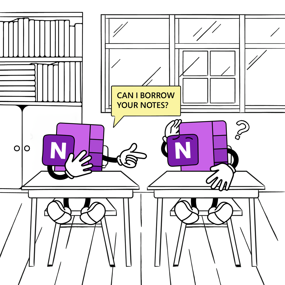 We could all use a little help from time to time. 😉 #OneNote