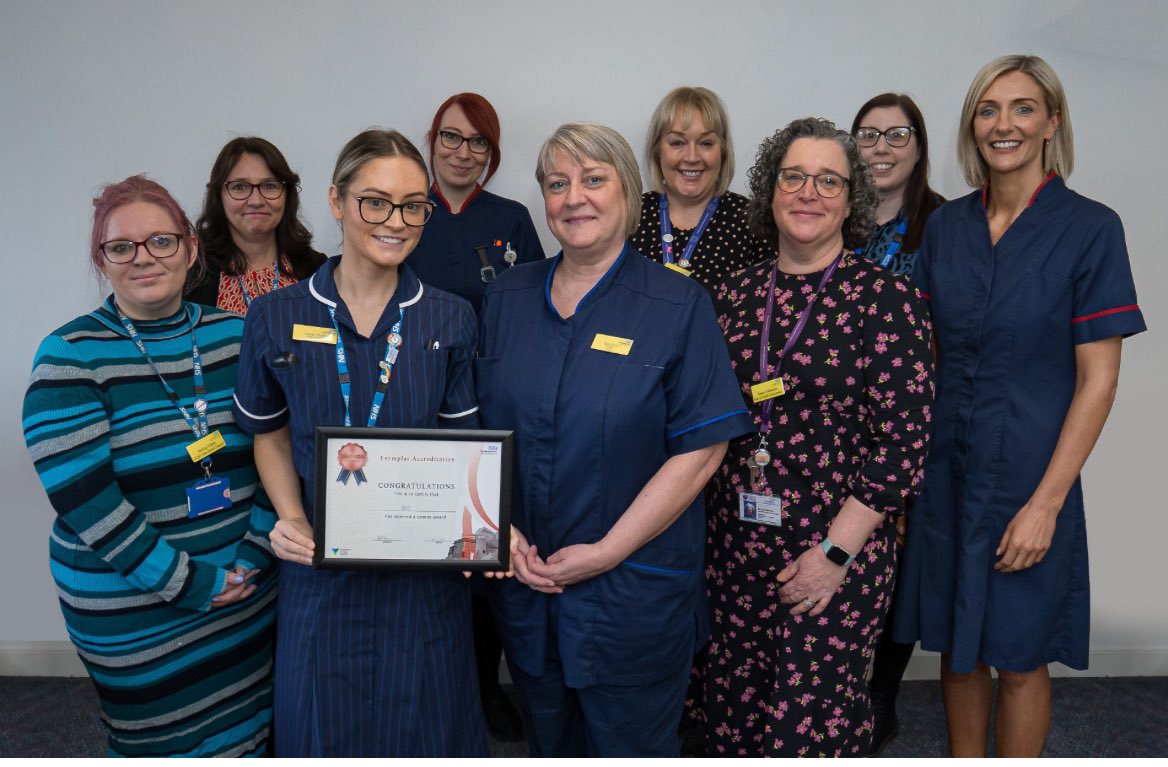 Victoria (@vixa195) on Twitter photo The first Accreditation week launched today and what an amazing demonstration of how areas are working towards excellence! Massive congratulations to Ward B10 for being the first to reach Bronze Accreditation⭐️🤩⭐️<a href="/SurgicalDivisi1/">TRFT Care Group 2 (Surgery)</a> <a href="/sshorty40/">Sally</a> <a href="/lauren_hugill/">Lauren Hugill</a> <a href="/RotherhamNHS_FT/">The Rotherham NHS FT</a> The first Accreditation week launched today and what an amazing demonstration of how areas are working towards excellence! Massive congratulations to Ward B10 for being the first to reach Bronze Accreditation⭐️🤩⭐️<a href="/SurgicalDivisi1/">TRFT Care Group 2 (Surgery)</a> <a href="/sshorty40/">Sally</a> <a href="/lauren_hugill/">Lauren Hugill</a> <a href="/RotherhamNHS_FT/">The Rotherham NHS FT</a>