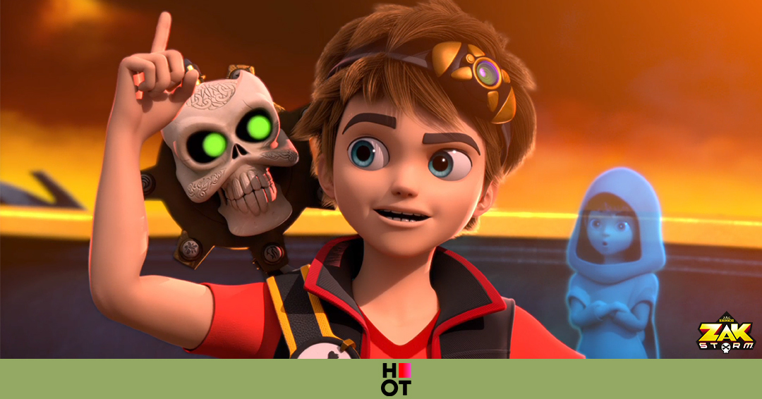 HOT will be airing 'Zak Storm' for the first time in Israel! Get ready to set sail on a thrilling journey across the Seven Seas with Zak Storm. 
Zak Storm is produced by @Mediawan_kf & distributed by @pgsinfo
#ZakStorm #HOT #Israel #animation #kidsentertainment #mypgs #teampgs