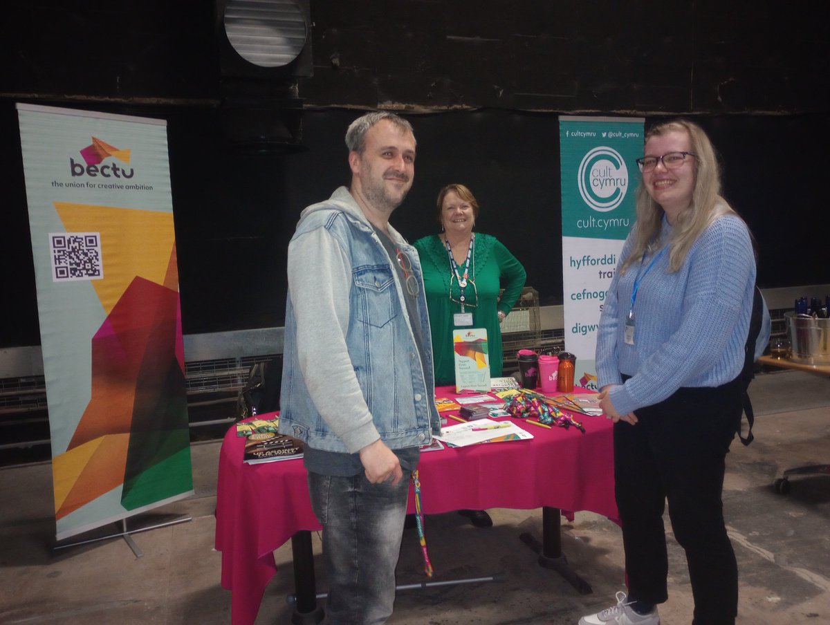 Was great to join @tvtalentmanager for the Recruiter Speed Meet event yesterday at BBC Roath Lock Studios in Cardiff to speak to members and non-members about the benefits of joining Bectu.