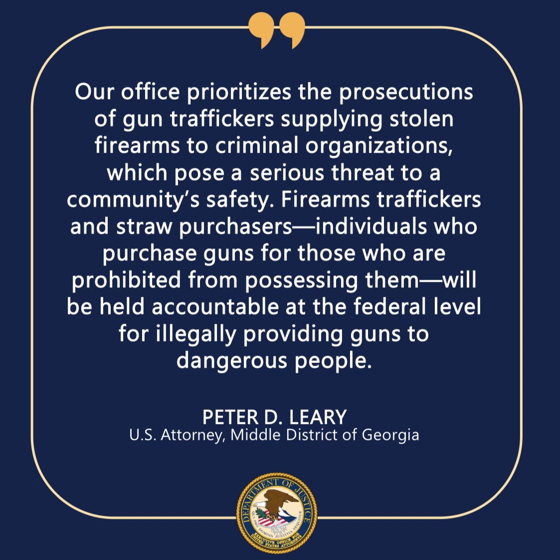 Columbus, Georgia, Men Sentenced to Prison for Helping Supply Stolen Guns to Rival Gangs Full release: justice.gov/usao-mdga/pr/c… This is a @TheJusticeDept #ProjectSafeNeighborhoods case. @ATFAtlanta @ATFHQ @CPDGA @PhenixCityPD @USAttorneys