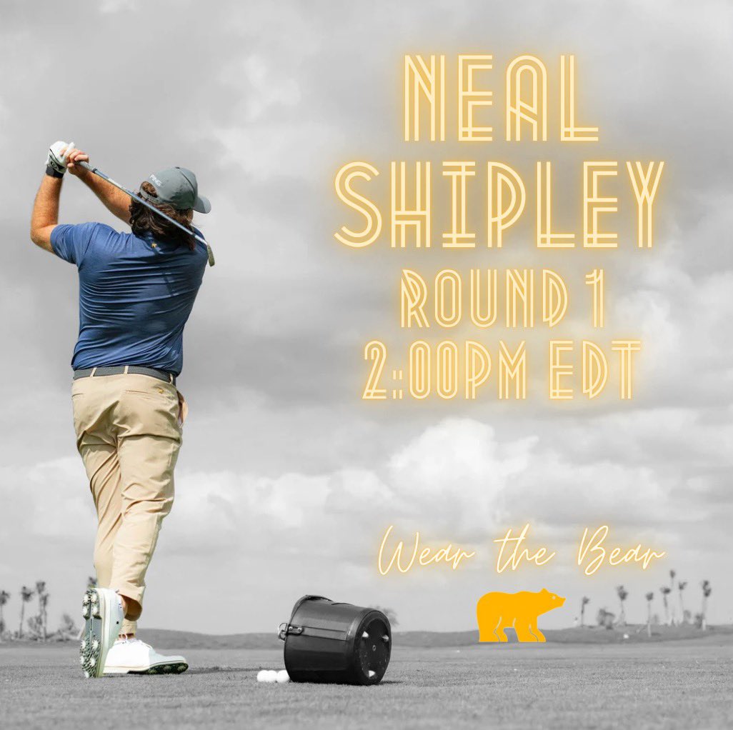 🚨 Watch Nicklaus Brand Ambassador, Neal Shipley, teeing off at 2:00 PM today at the Masters! Neal will be proudly sporting Jack Nicklaus™ apparel during his round. Check out his look and shop our collections through the link below. Good luck, Neal! shop.nicklaus.com/collections/ap…