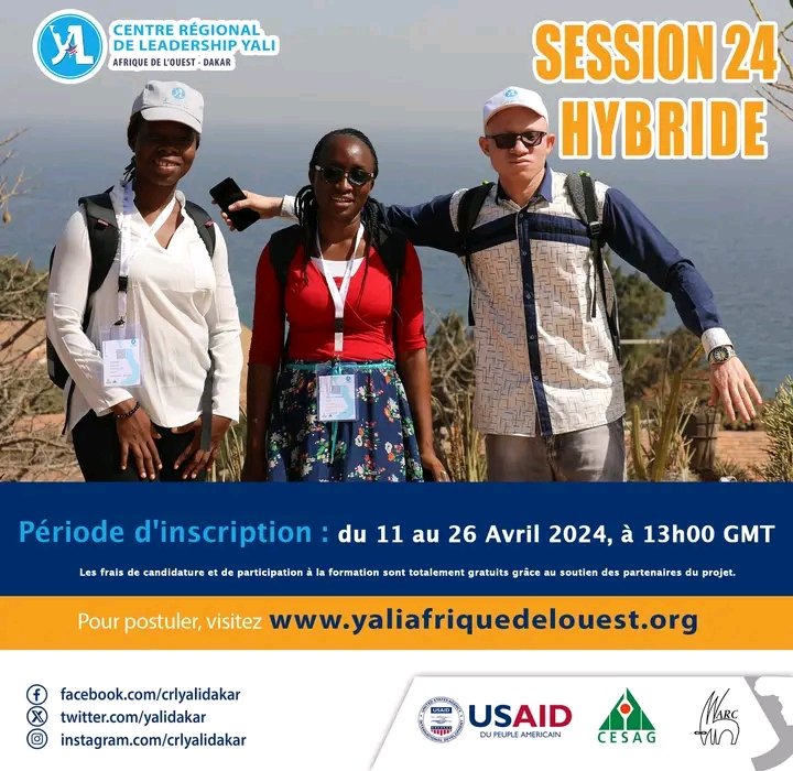 Le centre Régional @yalidakar ouvre les portes pour les jeunes qui désirent développer des connaissances en #Leadership pour devenir des acteurs de changement dans leurs communautés.Le #Burundi fait partie de 25 pays couvert par ce centre.
#changementsocial
#développementdurable