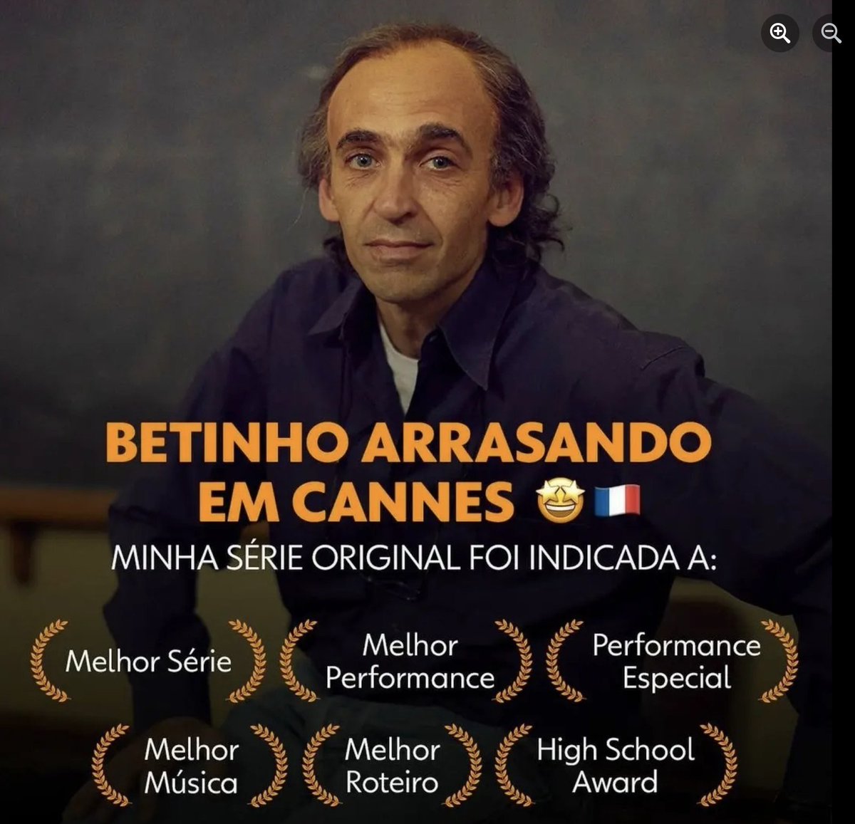 #Repost do <a href="/globoplay/">globoplay</a>
Fizemos muito barulho no @canneseries, concorrendo à seis categorias. Apesar de não ter sido premiada, Betinho: No Fio Da Navalha está trilhando uma linda trajetória e vamos colher esses frutos em breve.
#Betinhoaserie #bertinho <a href="/acaodacidadania/">Ação da Cidadania</a> #series