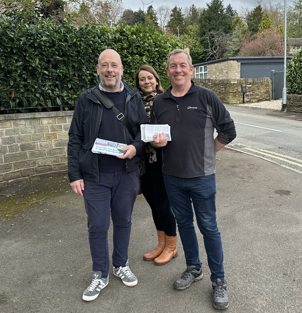 Lovely sunny day in Denby Dale, out campaigning as the local Conservative MP and member of the @adidasoriginals Samba Community. #denbydale #adidassamba #threestripe #conservatives