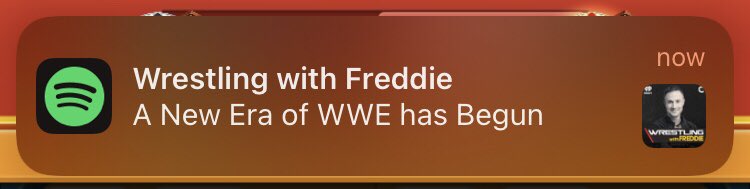 BAMF_SWAG's tweet image. A notification I’ve been waiting on, for months. Finally here! @WWFreddiePod  Glad to see you back, Sir.

#TheBAMF