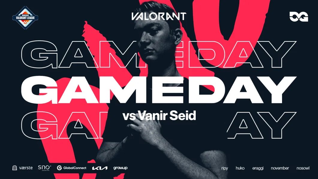Norwegian Valorant League about to go down! 

We're facing <a href="/VanirGG/">Vanir</a>  for the first game of the season 👊

Game starts at 18:00
Bo3 - See you on stream!