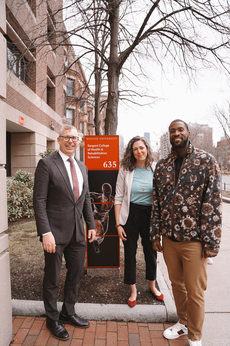 It was a pleasure to welcome NBA Veteran and NCAA Champion Michael Kidd-Gilchrist to @BUSargent last week! Michael spoke about his stuttering journey and nonprofit @change_n_impact which works to advance access to speech therapy for people who stutter. bu.edu/sargent/sargen…