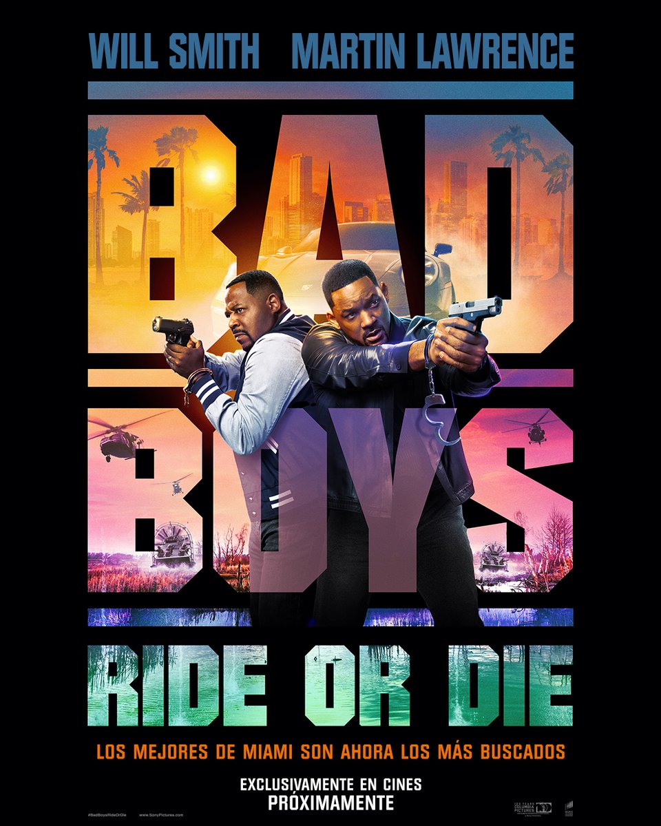 Ojo!!!!
Posteraco de #BadBoysRideOrDie