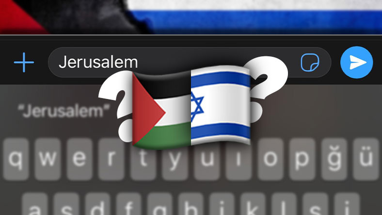 Yeni iOS Güncellemesinde Klavyeye “Jerusalem” Yazınca Filistin Bayrağı Çıkması, Dünyada Tepki Topladı dlvr.it/T5N6TD
