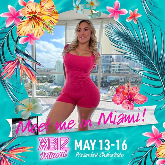 Can&rsquo;t wait for @xbiz Miami https://t.co/puvOG49z4b<a class="tags" href="/tag/xbiz">@xbiz</a>