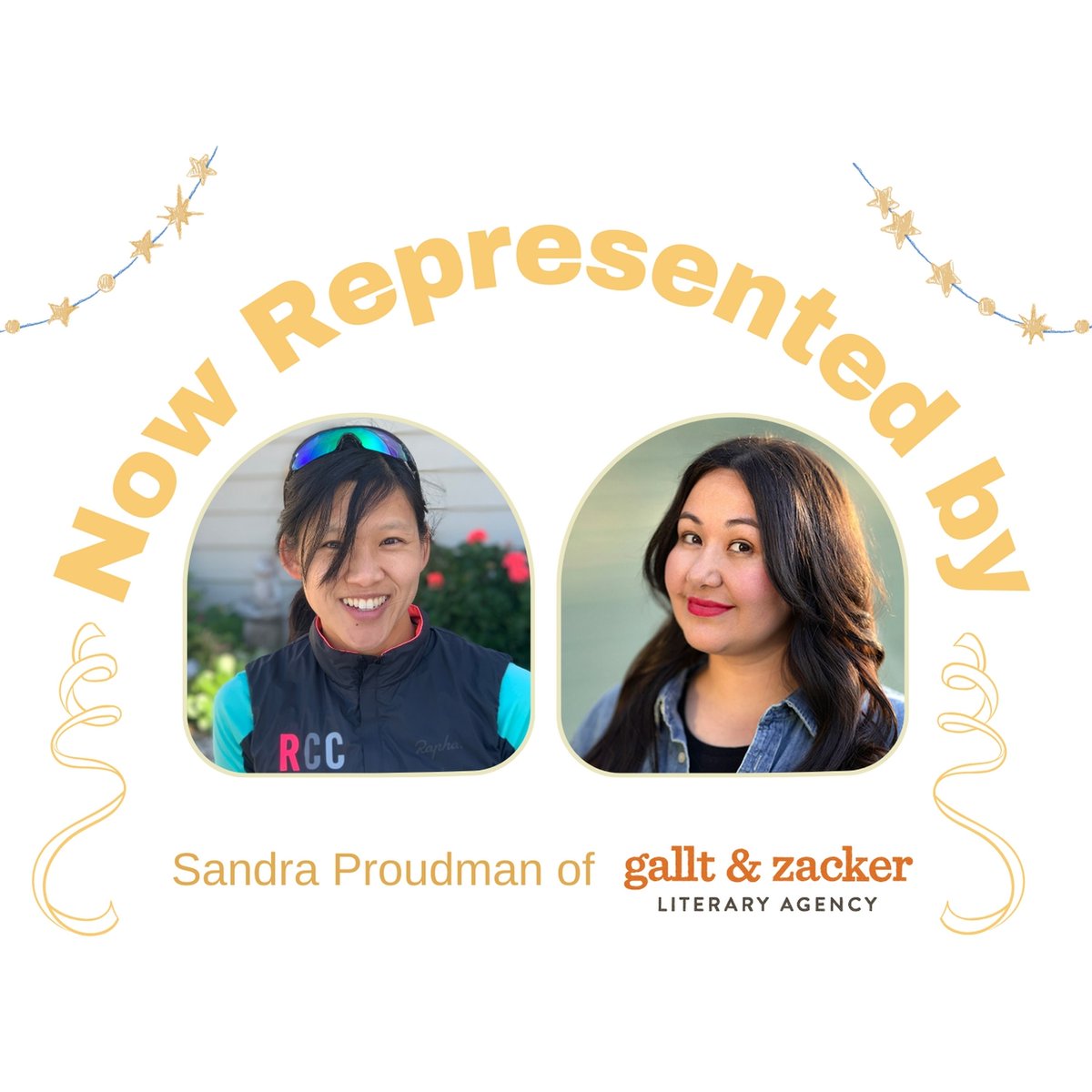 I am so, so, so excited to share that I am now represented by <a href="/SandraProudman/">sandraproudman.bsky.social</a> from the @GalltZacker literary agency! Thank you so much, Sandra, for taking a chance on me and believing in my stories. So excited for the beginning of a super dee duperly epic partnership and more :)