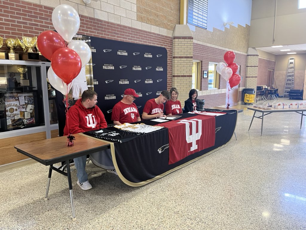 Congrats to Brody Baker for signing to continue his basketball and academic career at Indiana University-Columbus! #WEAREBUSHLAND