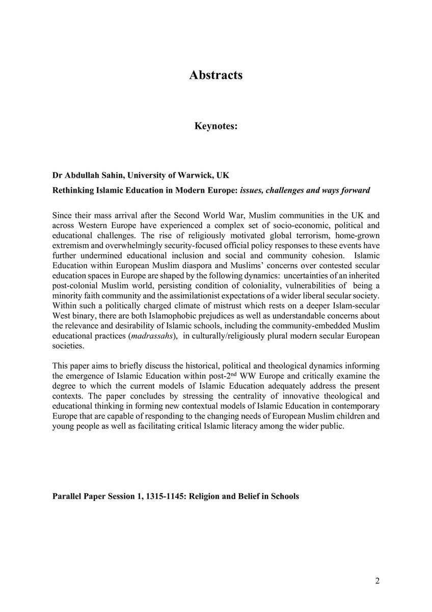 Warwick Islamic Education Programme tweet media