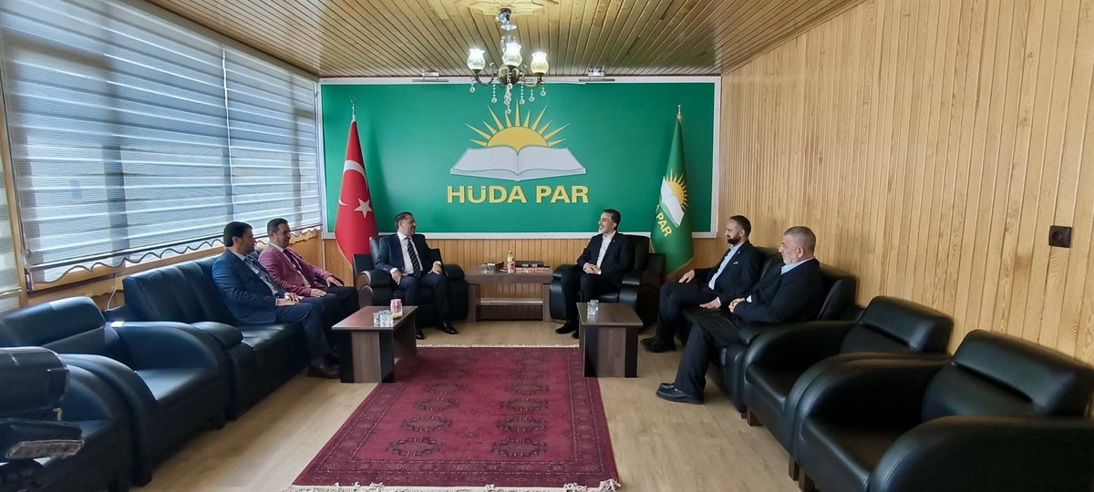Genel Başkan Yardımcımız Mehmet Kaderli, MKYK Üyelerimiz Doç. Dr. Murat Aktaş ve Erdoğan Yeşilsancak, Vatan Partisi, Demokratik Sol Parti ve HÜDAPAR heyetlerini ziyaret ederek bayramlaştılar.