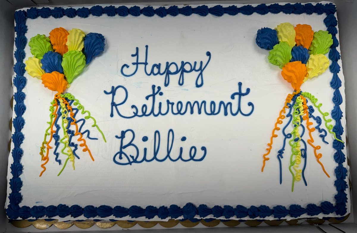 Congratulations to Billie Wallingford, who is retiring on April 26 after more than 10 years in manufacturing at STOBER!  Read more about his experience, advice to new employees, and plans after retirement on our blog:  stober.com/blog/happy-ret… ⚙️