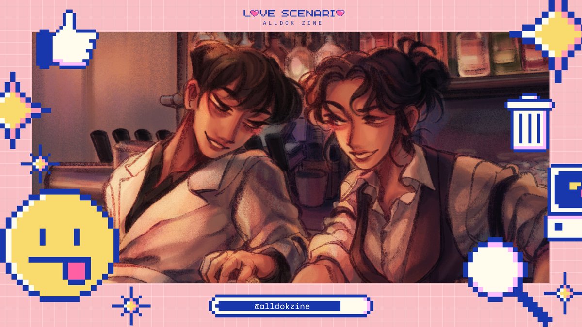 🩷 THE @alldokzine IS OPEN FOR PRE–ORDER! 🩷 alldokzine.bigcartel.com rendering?? by yours truly?? it's more likely than you think! working on this was quite the artistic battle so i'm quite proud of how it actually came together into such a solid piece :')