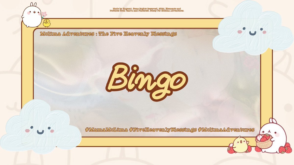 Molima Adventures : The Five Heavenly Blessings tweet media