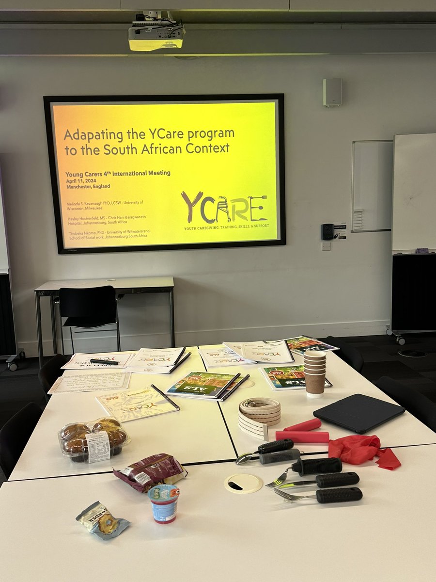 Cultural and language adaptation is critical to providing accessible care supports around the globe for #youngcarers. Honored to share South Africa YCare at @iycc2024. @WitsUniversity @StellenboschUni @UWM_HBSSW @alsalso
