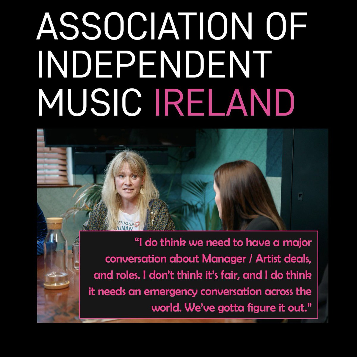AIM Ireland's 'In The Round' : 'Empowering Women In Music' - Highlight : Making A Living & Ageing. Suzanne Doyle @SuzanneDoyleSDC speaks frankly about the challenges of making a living through artist management. Watch the video here: youtu.be/OybhEuWwXRk?si…