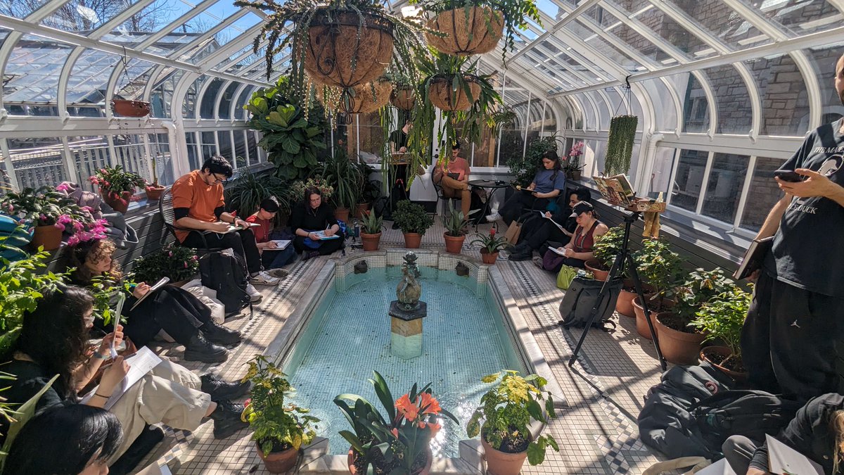 pleinair gouache paintings 🖌️