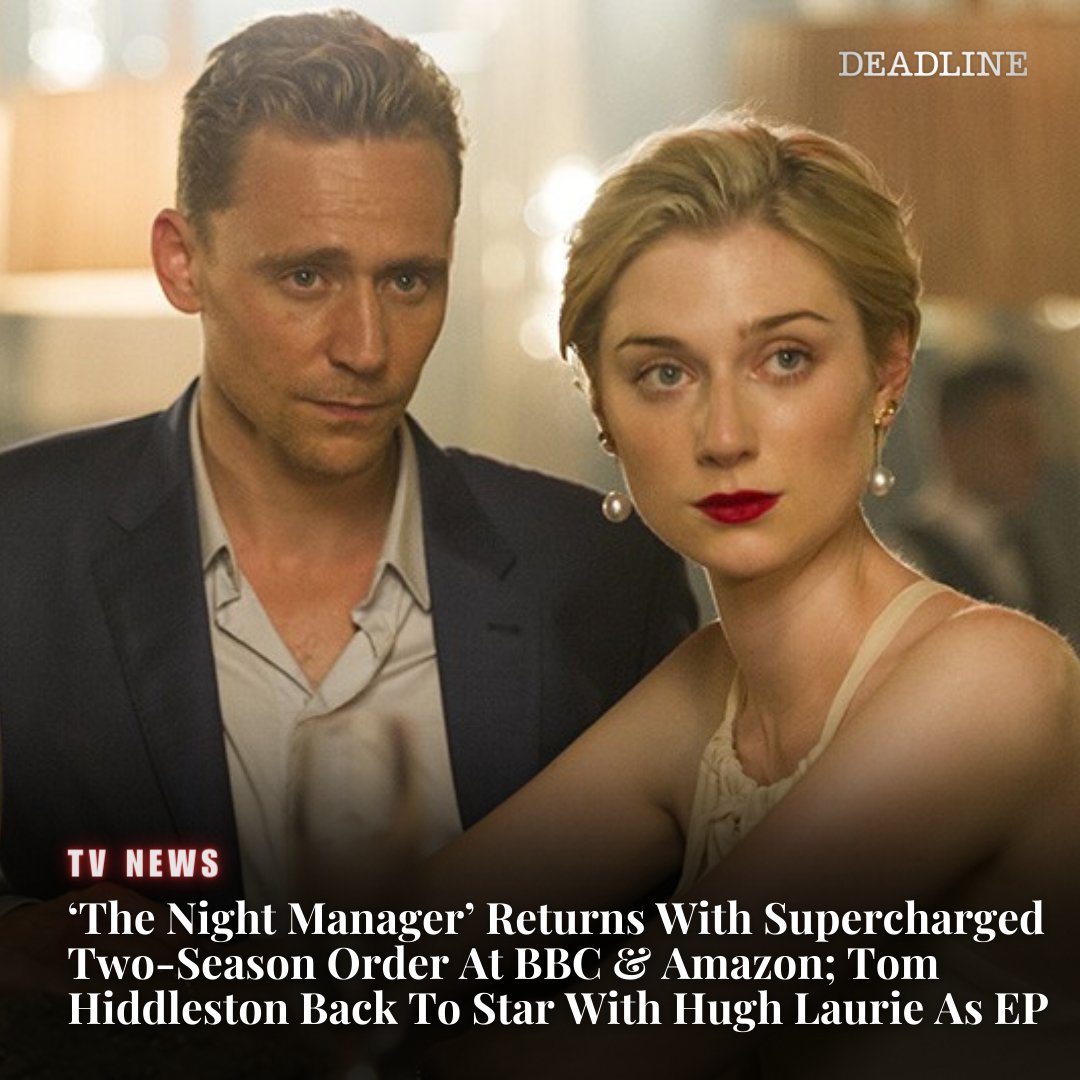 EXCLUSIVE: BBC and new co-pro partner Amazon have gone big on a supercharged two-season order of the thriller 'The Night Manager', with Tom Hiddleston returning to lead and Hugh Laurie as EP MORE: bit.ly/3VOeeYq