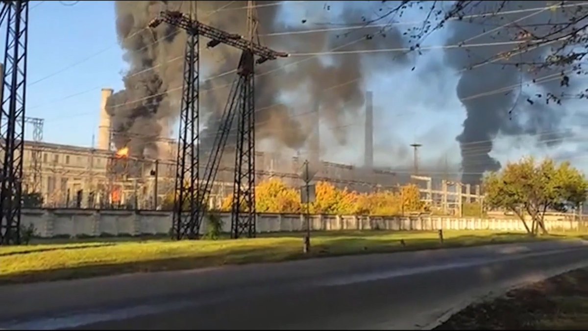 If #Russia can strike Ukrainian powerplants, hydroelectric dams, and civilian residential areas, why can't Ukraine respond in kind by attacking Russian petrochemical facilities?

Russia, which portrays itself as a 'Christian' nation, is totally lacking in civility and morality.