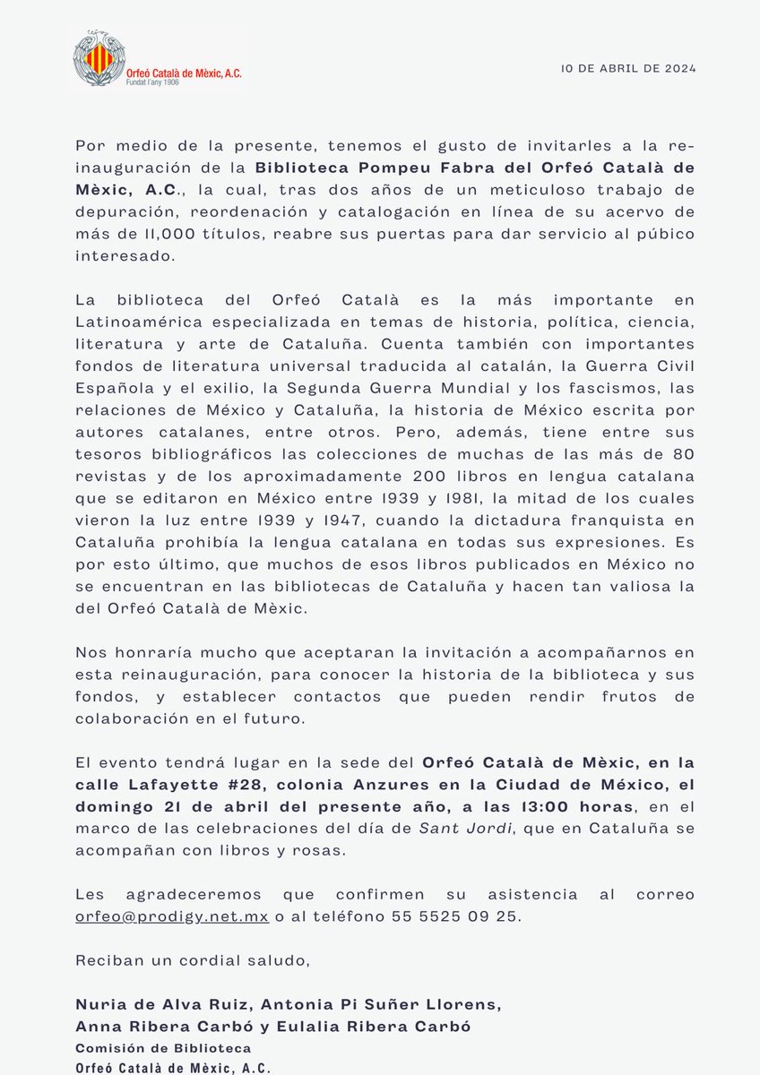 Orfeó Catalá Méxic (@ocmcat) on Twitter photo 