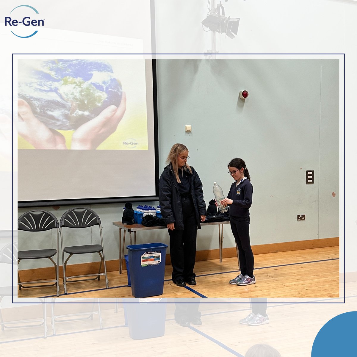 Regen_ltd's tweet photo. St Peter's Primary School 🌟
Katerina Poutsi, our Marketing Executive visited St Peter's Primary School to deliver an educational presentation to pupils from P5 and P6 on sustainability and environmental awareness.
#regen #recycling #ourfutureiscleaner #stpetersprimary https://t.co/2gUBz8HSdp