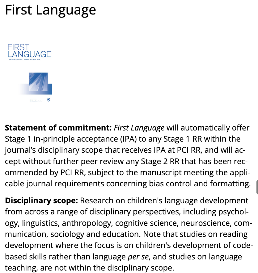 PCI Registered Reports (@pcirr@spore.social) tweet media