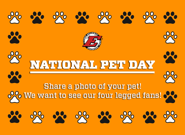 It's #NationalPetDay! Show off your pet by posting a photo of them! We want to see our four legged fans!🐶🐱🏁
