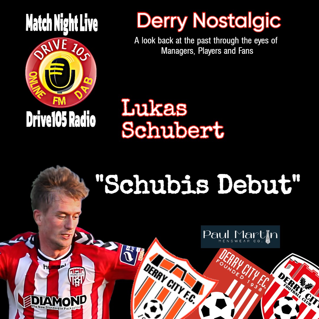 Tuesday 16th April at 7pm, we get Derry Nostalgic with Lukas Schubert on our @YouTube Channel. In this extended interview he discusses his 2016 debut v @DroghedaUnited & much more. Subscribe & select 'Notify Me' to be alerted the second the video goes live youtube.com/watch?v=_jkr6Y…