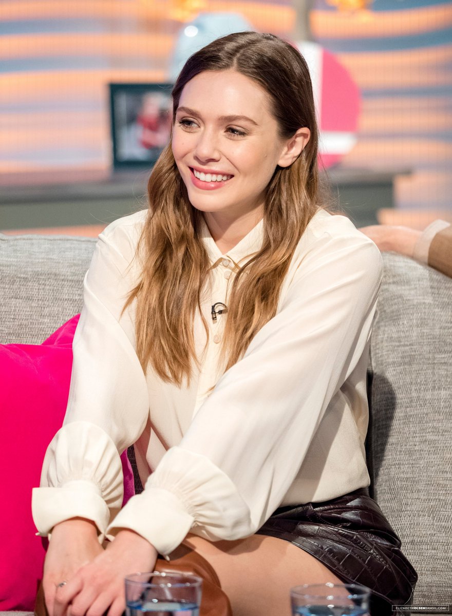 Elizabeth for a interview, on the TV SHOW 'Lorraine', in London (2018)