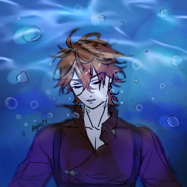 The beautiful prince is underwater 🐳
#タルタリヤ #tartaglia #childe #genshinimpact