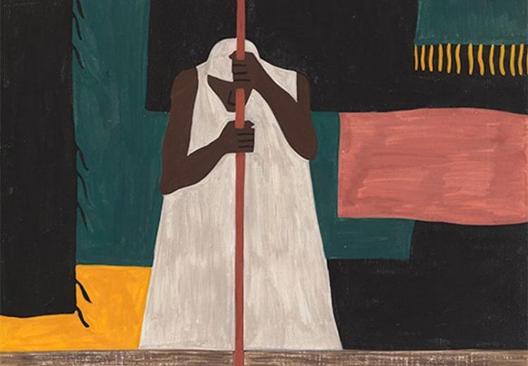 This lesson explores the #GreatMigration & #HarlemRenaissance by pairing poetry from Paul Lawrence Dunbar & Helene Johnson with Jacob Lawrence's Migration Series. 👉bit.ly/3jR4WXk #BlackHistory #edchat #NationalPoetryMonth
