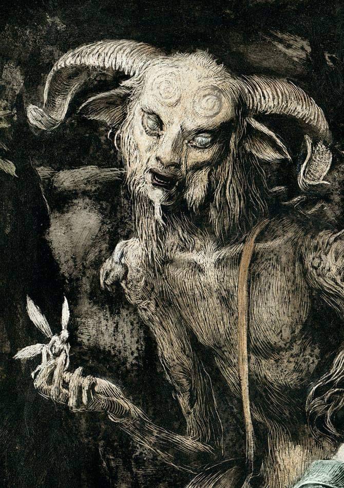 Pan's Labyrinth by Santiago Caruso