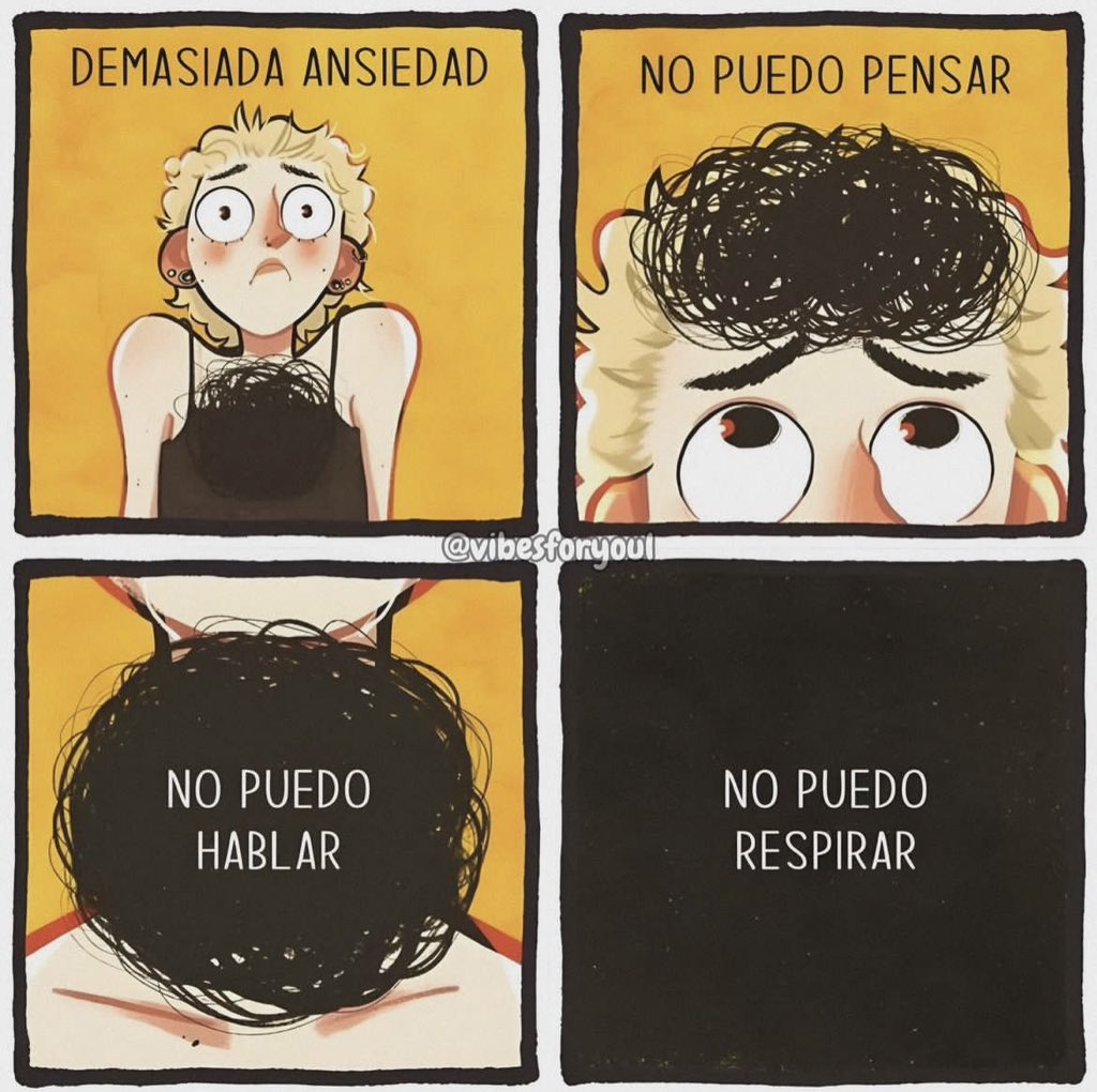 la ansiedad es horrible