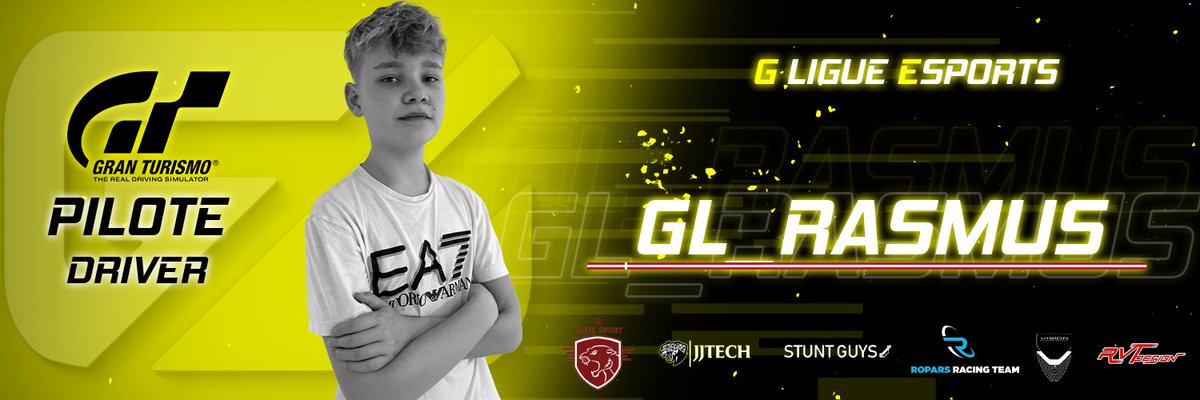 ⚪️🟡 BREAKING NEWS ⚪️🟡

A new rising driver is coming from Denmark, we are so pleased to welcome #GL_Rasmus 🇩🇰 to our #GT7 team ! 🌟

Welcome mate! 🙏
#TrustTheProcess