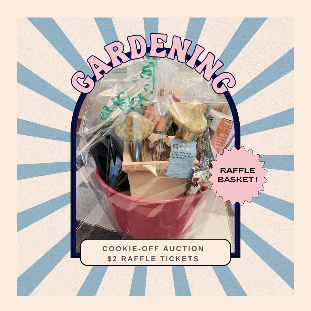 CulinaryCookOff's tweet image. Here’s an exciting sneak peek of the 8 beautiful baskets our Highlands School buddy classes created! For just a toonie-a-ticket, you can put-in-to-win! A special thank you to all of our families who contributed and to our PAC volunteers who put them together!